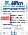 V. Hika Bertso Saioa.