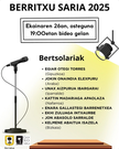 Berritxu Saria 2025